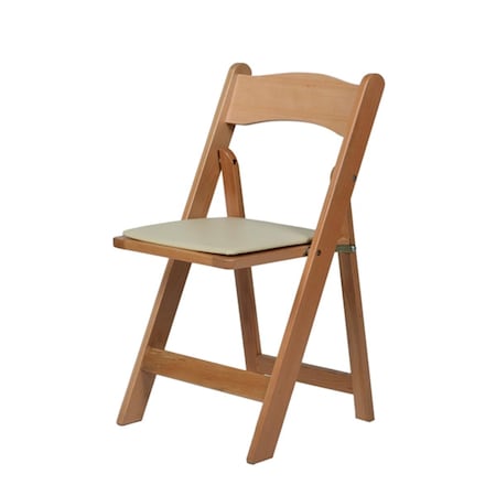 A-101-NA Wood Folding Chair Natural